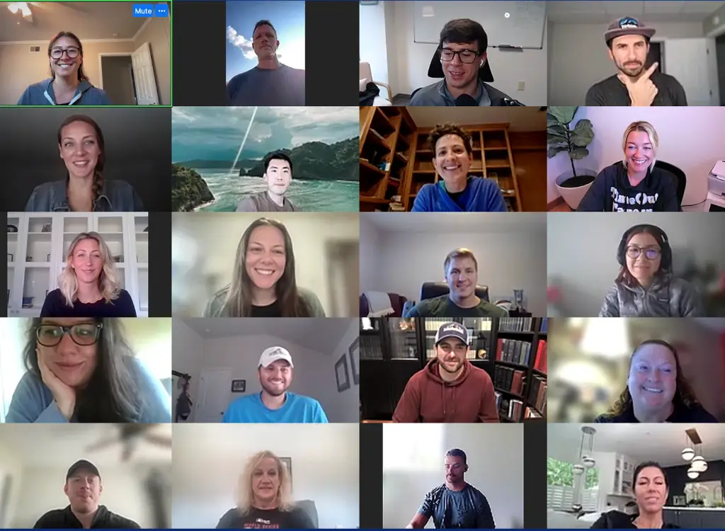 Team Zoom Call Photo